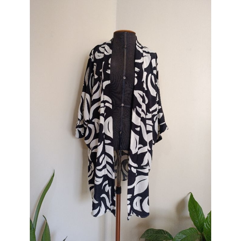 Max Kimono Viscose Estampada