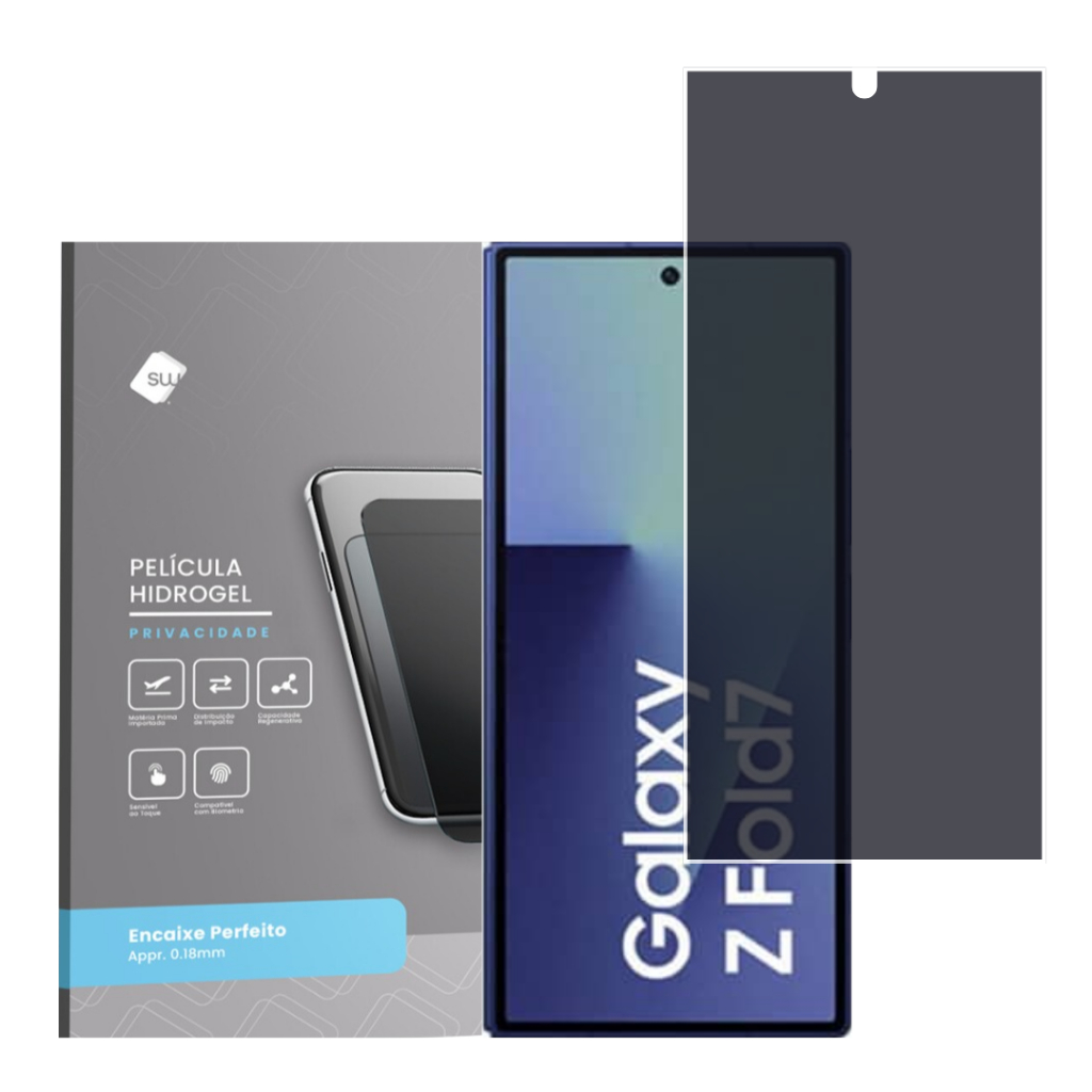 Pelicula Privacidade Hydrogel Tela Frontal Para Galaxy Z Fold 7