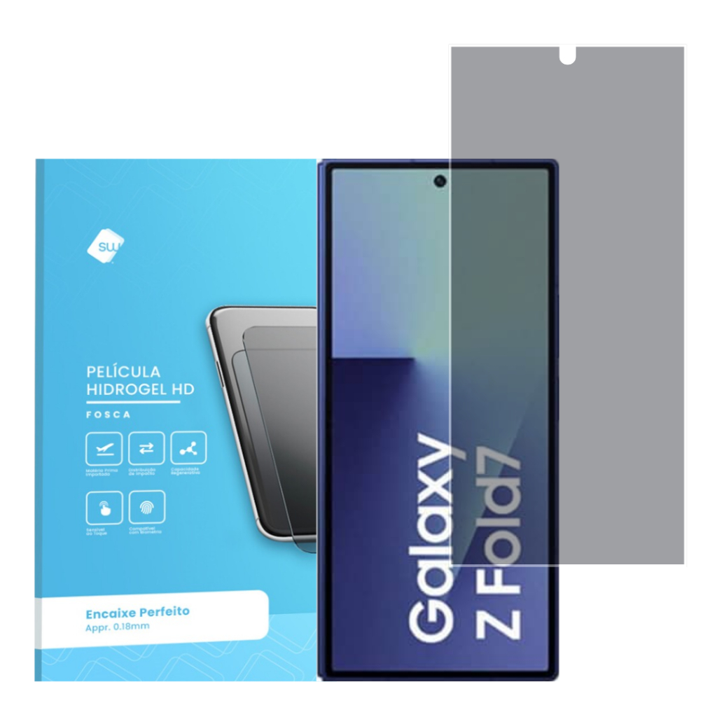 Pelicula Hydrogel Fosca Tela Frontal Para Galaxy Z Fold 7 em Oferta na Shopee