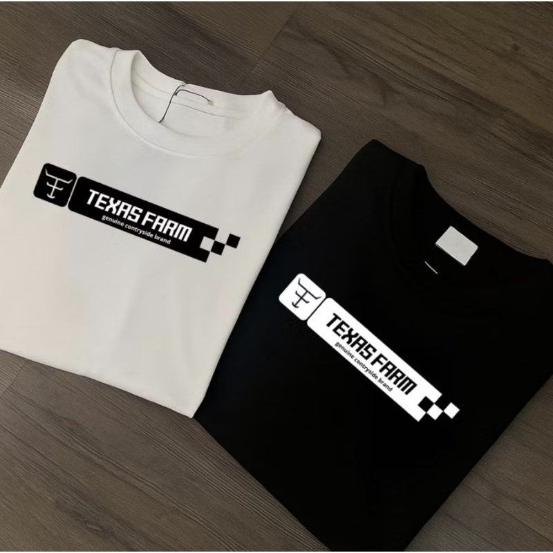 kit 2 Camisetas Masculina Texas Farm Lançamento 100% Algodao Camisa T-shirt (chifre+Texas) em Oferta na Shopee