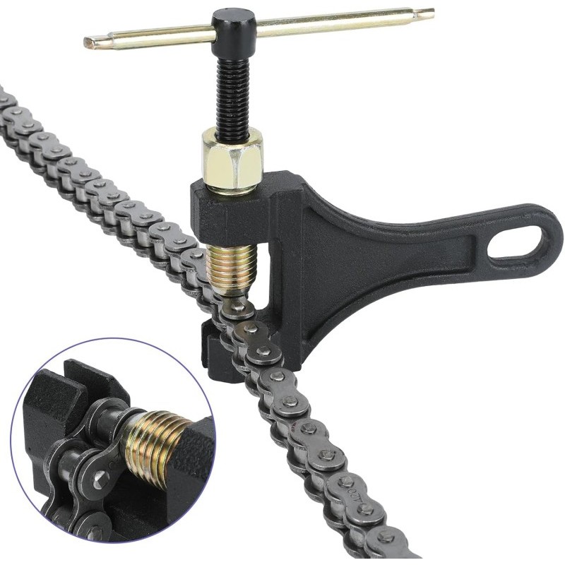 Chave Extrator de Pino para Corrente Moto e Bike - Kit 2 em 1 Tamanho 420 428 520 525 530 em Oferta na Shopee