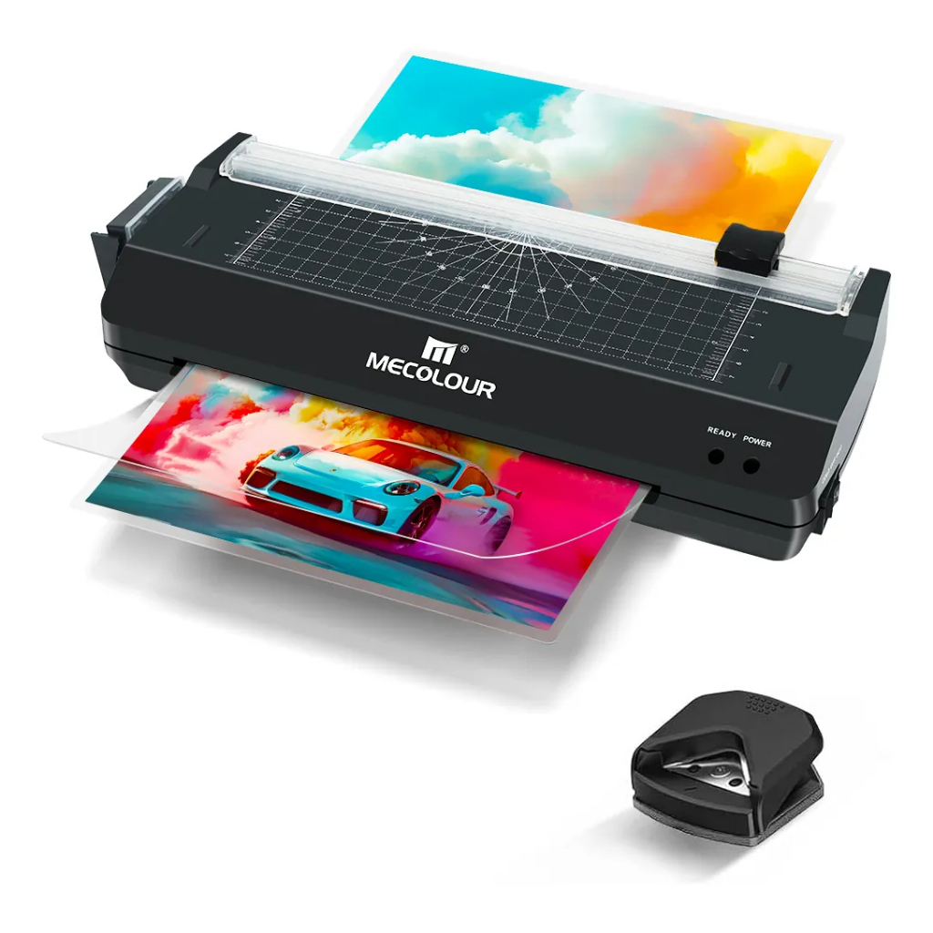 110/220V Plastificadora Nova Laminadora Refiladora A4 A5 A6 3x1 Quente Frio Mecolour em Oferta na Shopee