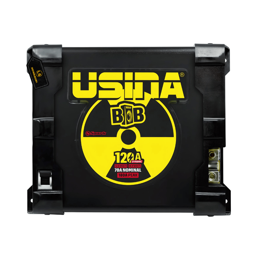 Imagem Fonte Carregador Usina Spark 120A 12V Slim Bivolt Usina Bob