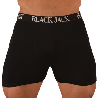 Kit 05 Cuecas Boxer Masculino Microfibra Adulto Black Lisas