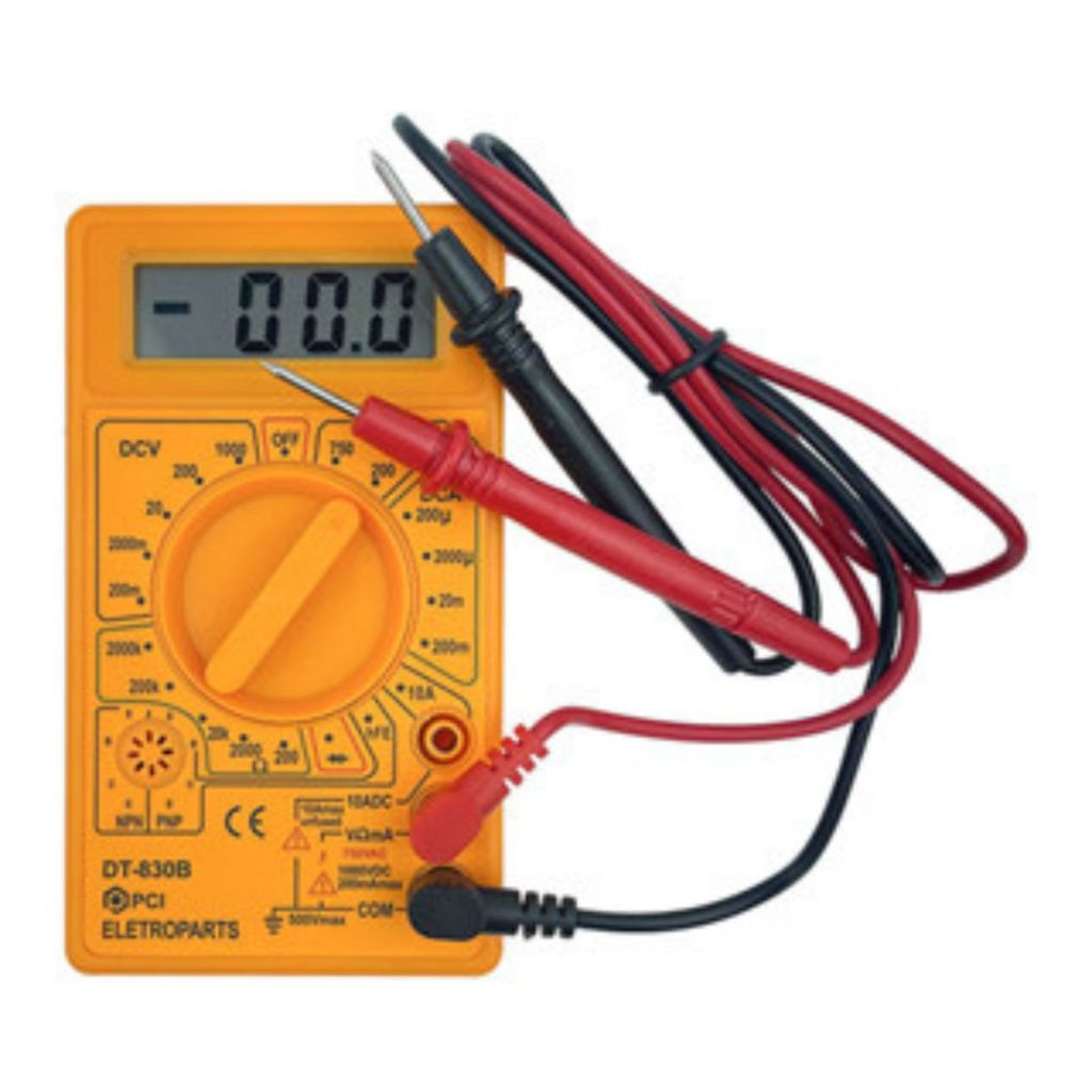 Multímetro Digital 830b Profissional Com Cabo Teste Portátil Pci Eletroparts em Oferta na Shopee