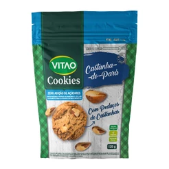 Cookies Castanha-do-Pará Integral Zero Açúcar Vitao 120 g - Vegano