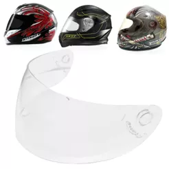 Viseira Cristal Polivisor P/ Capacete Ls2 FF350 / Norisk FF311 Antirrisco 2.2mm