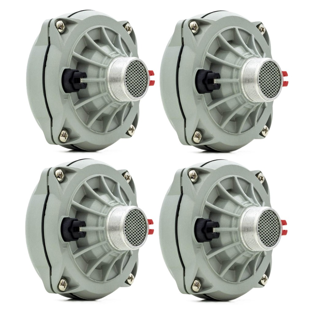 Kit 4 Driver JBL D250x 100W RMS 8 Ohms Diafragma Fenólico Corneta Drive D250 em Oferta na Shopee