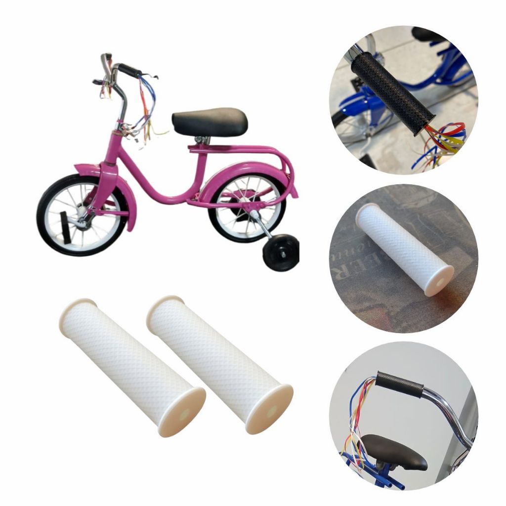 Par De Manopla De Borracha Bicicleta E Triciclo Infantil