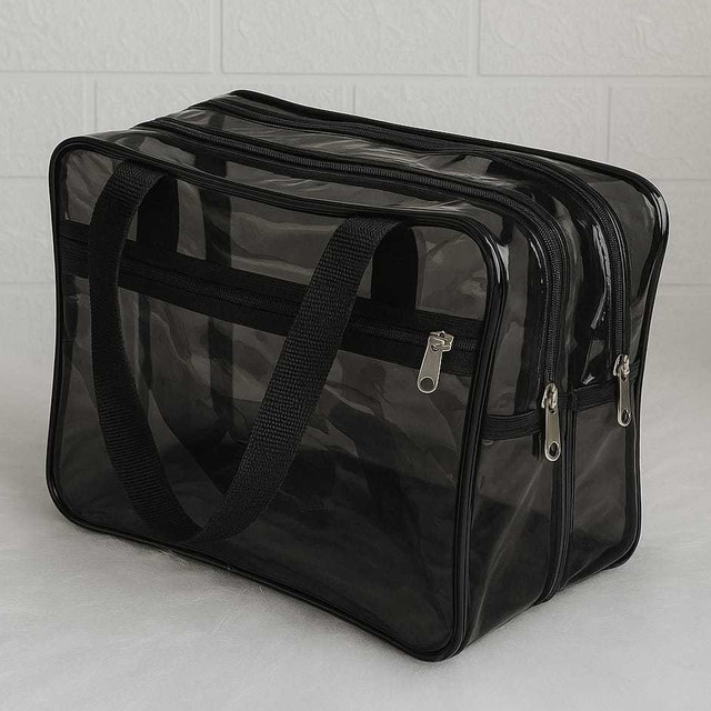 Bolsa De PVC Transparente E Fume Impermeável Viagem/Higiene/Pessoal/Enfermagem/Clube/Praia/Piscina