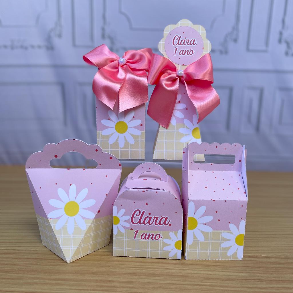 lembrancinha margaridas PEGUE E MONTE / kit lembrancinhas aniversario margaridas / personalizados margaridas