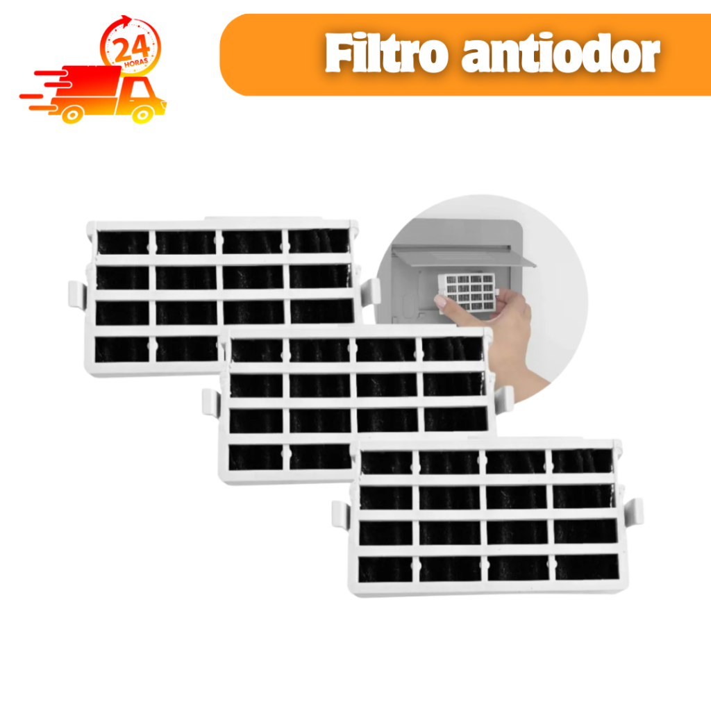 Filtro Antiodor Bem Estar Para Refrigerador Geladeira Consul Crm45 Crm55 Crm56