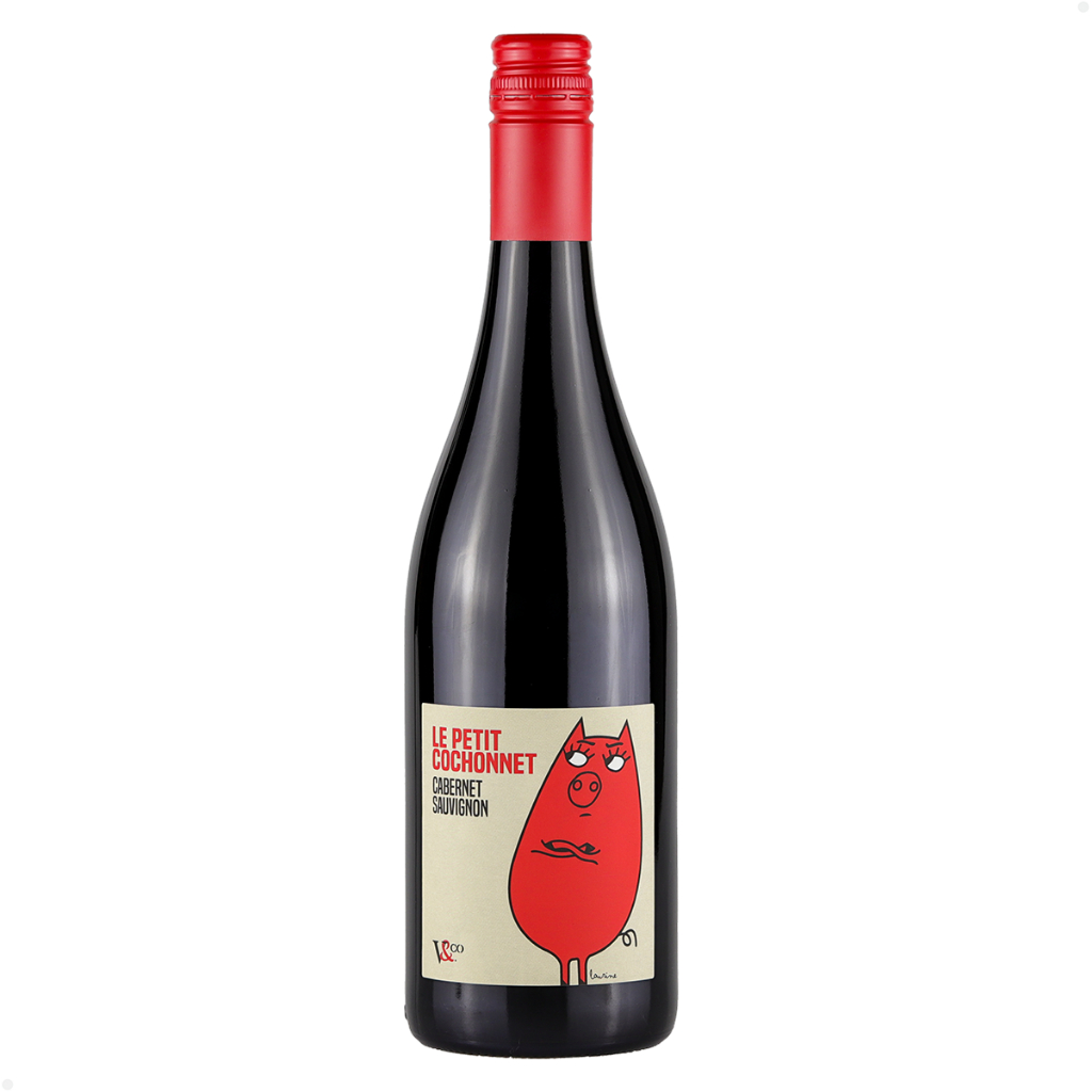 Vinho Francês Le Petit Cochonnet Cabernet.S I.G.P 750ml em Oferta na Shopee