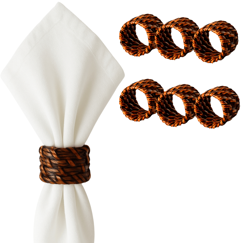 Argola para Guardanapo Rattan: Onde Comprar | BuscaProdutos