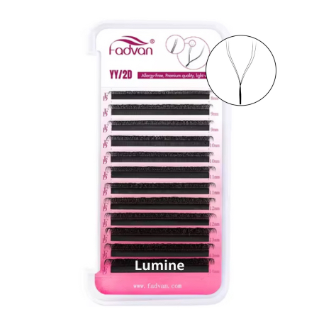 FADVAN YY  - 0,07 D Tamanho MIX / UNITÁRIO - Volume Brasileiro - Cilios Curvatura D - ORIGINAL em Oferta na Shopee