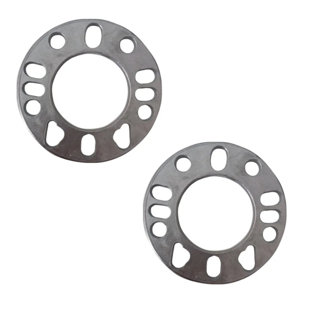 2 Pçs Espaçador Alargador P/ Roda Universal 4 E 5 Furos(6mm)