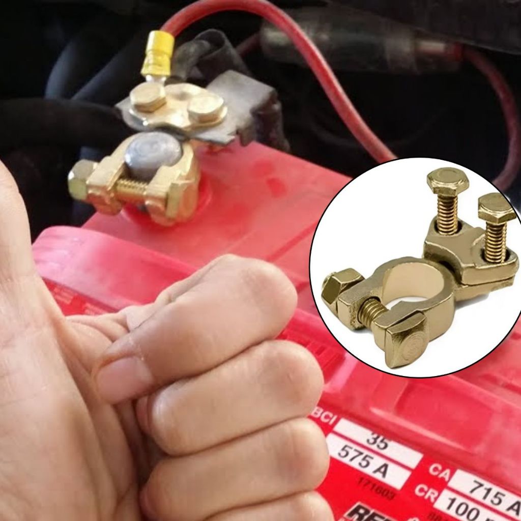 Terminal De  Bateria Automotivo Para Veículos Universal Sapão Par 2 Un