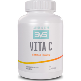 Vitamina C 100% Pura E Concentrada - 60 Cápsulas - Fórmula Exclusiva Com 1000mg Por Cápsula 3VS em Oferta na Shopee