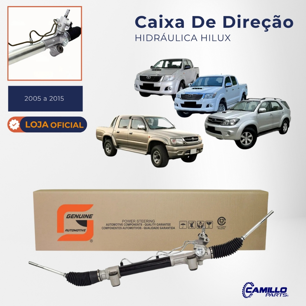 Caixa Direção Hidraulica Hilux 2005 2011 2012 2013 2014 2015 em Oferta na Shopee