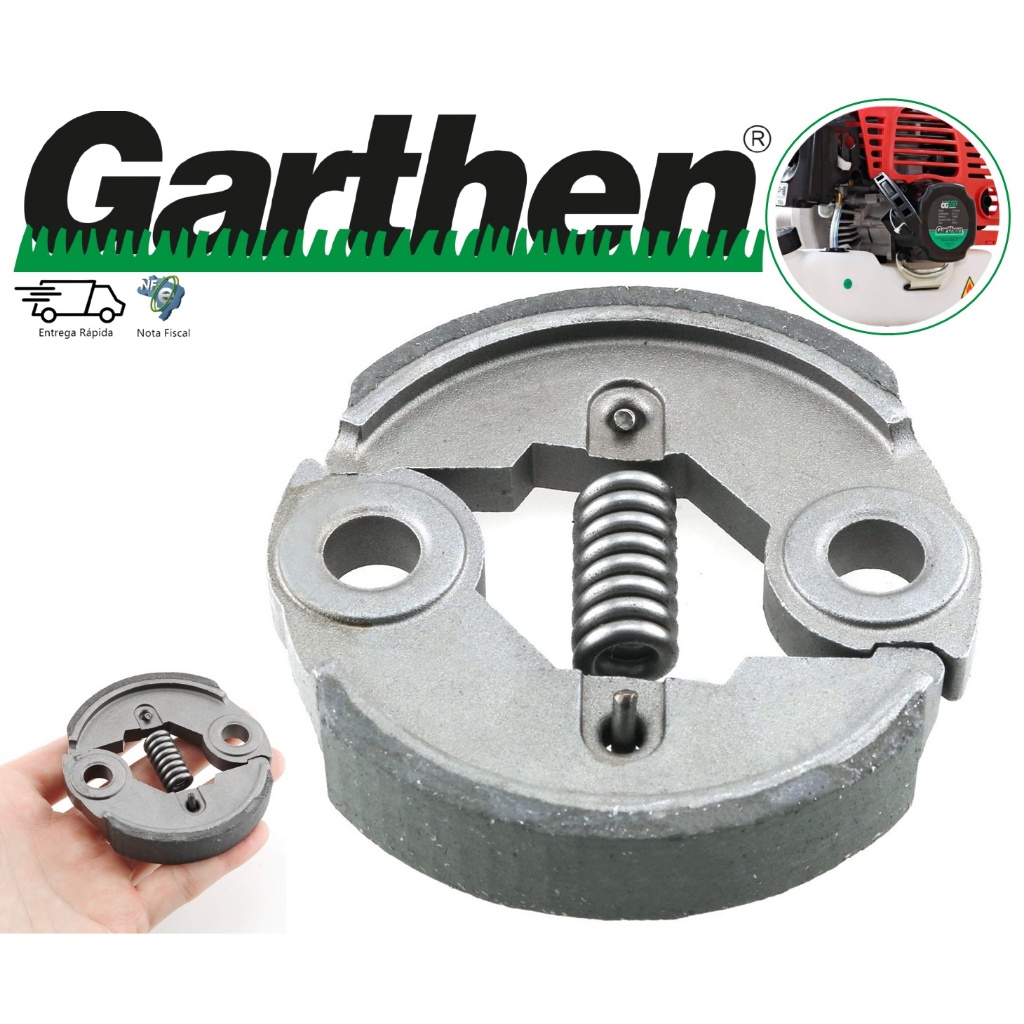 Embreagem Completa Para Roçadeira Garthen Cg330b Cg320 Cg350 Cg420 Cg450 Cg550 em Oferta na Shopee