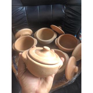 Kit Mini Panelinhas de Barro – Pimenteira, Molheira ou Farofeira com Charme Artesanal em Oferta na Shopee