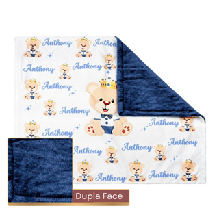 Manta Bebê Personalizada com Nome /Entrega Expressa/ Menina e Menino lindas Mantinhas Estampadas Infantil envio já em Oferta na Shopee