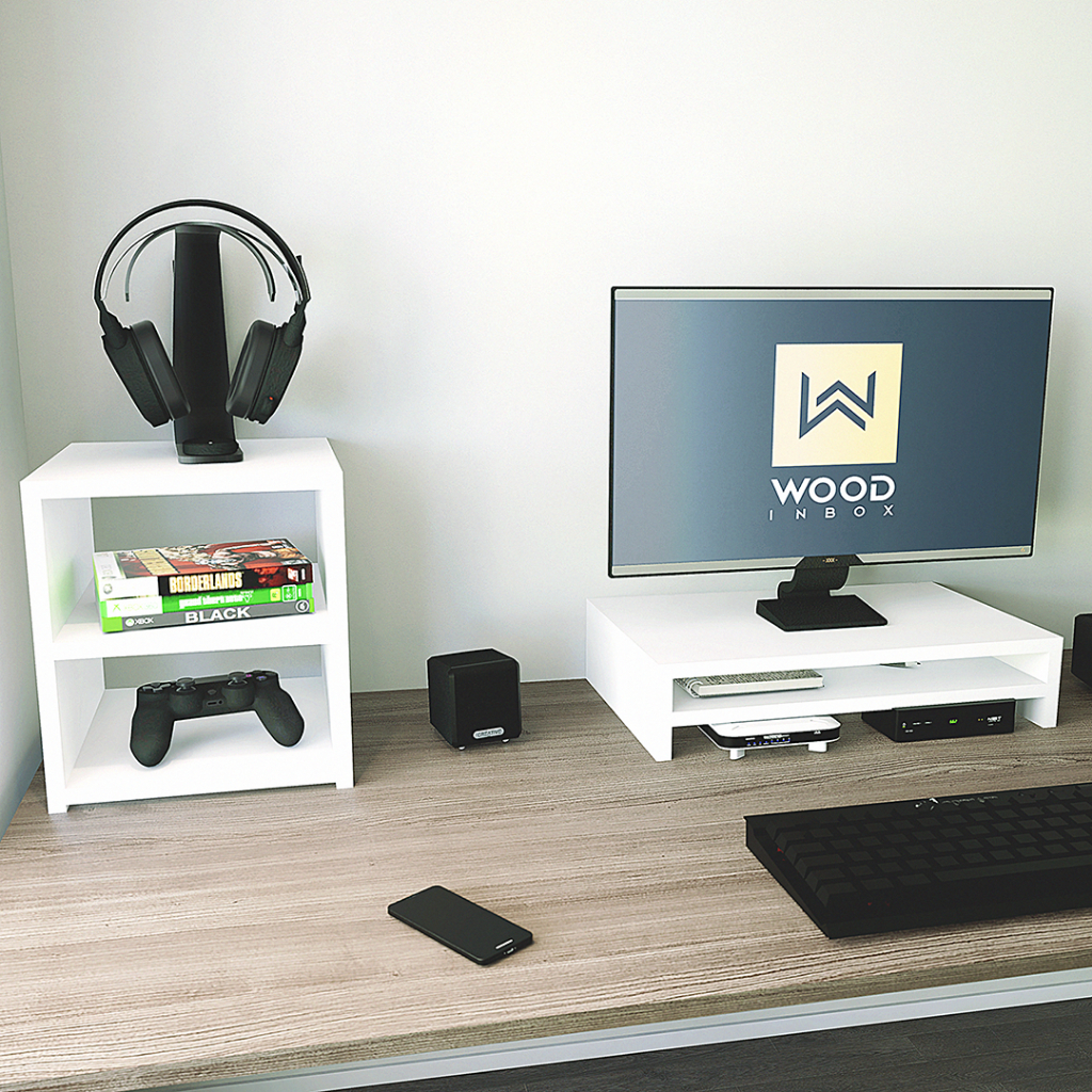 SUPORTE BASE PARA MONITOR  Mesinha ergonômico