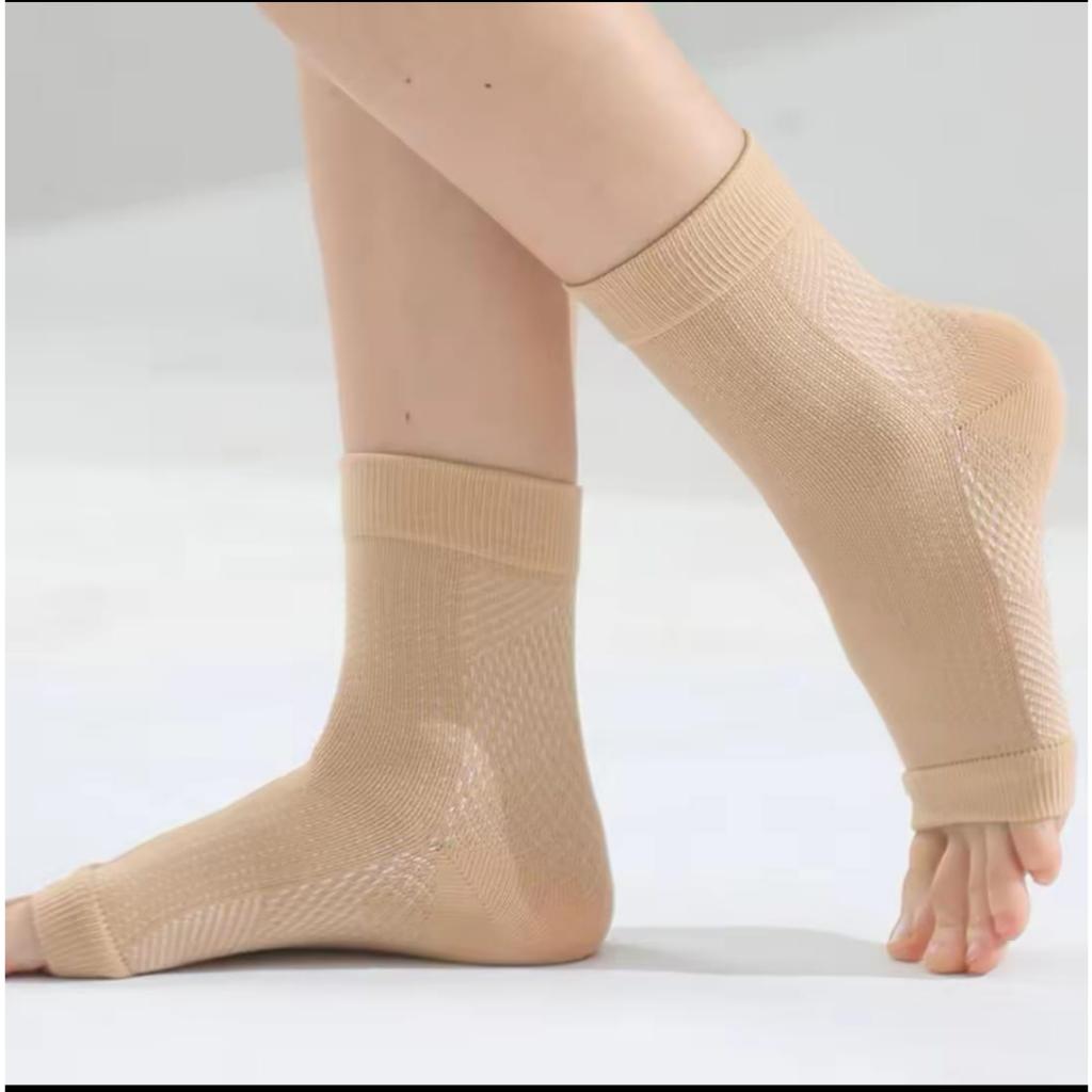 Meia de Neuropatia para homens e mulheres Compressão Para Dor de Neuropatia Cinta de Tornozelo Fascite plantar em Oferta na Shopee