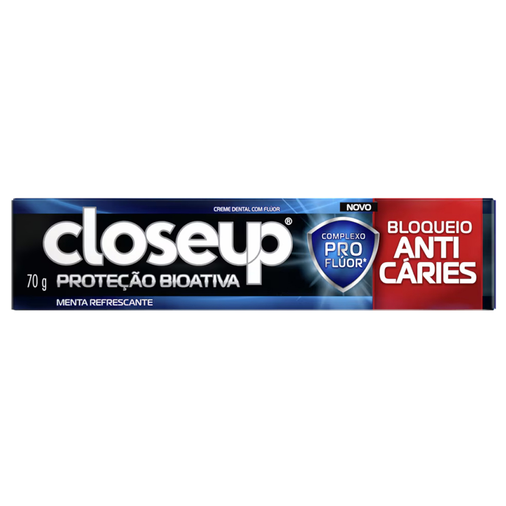 Creme Dental Close Up Bio Proteção Anti Caries 70g em Oferta na Shopee