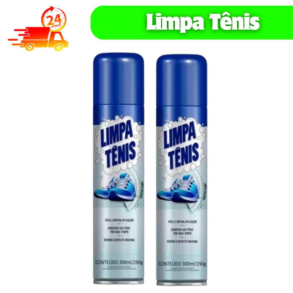 Limpa Tênis Premium Petroplus Espuma Tira Encardido Sujeira Calçado Limpeza Profunda