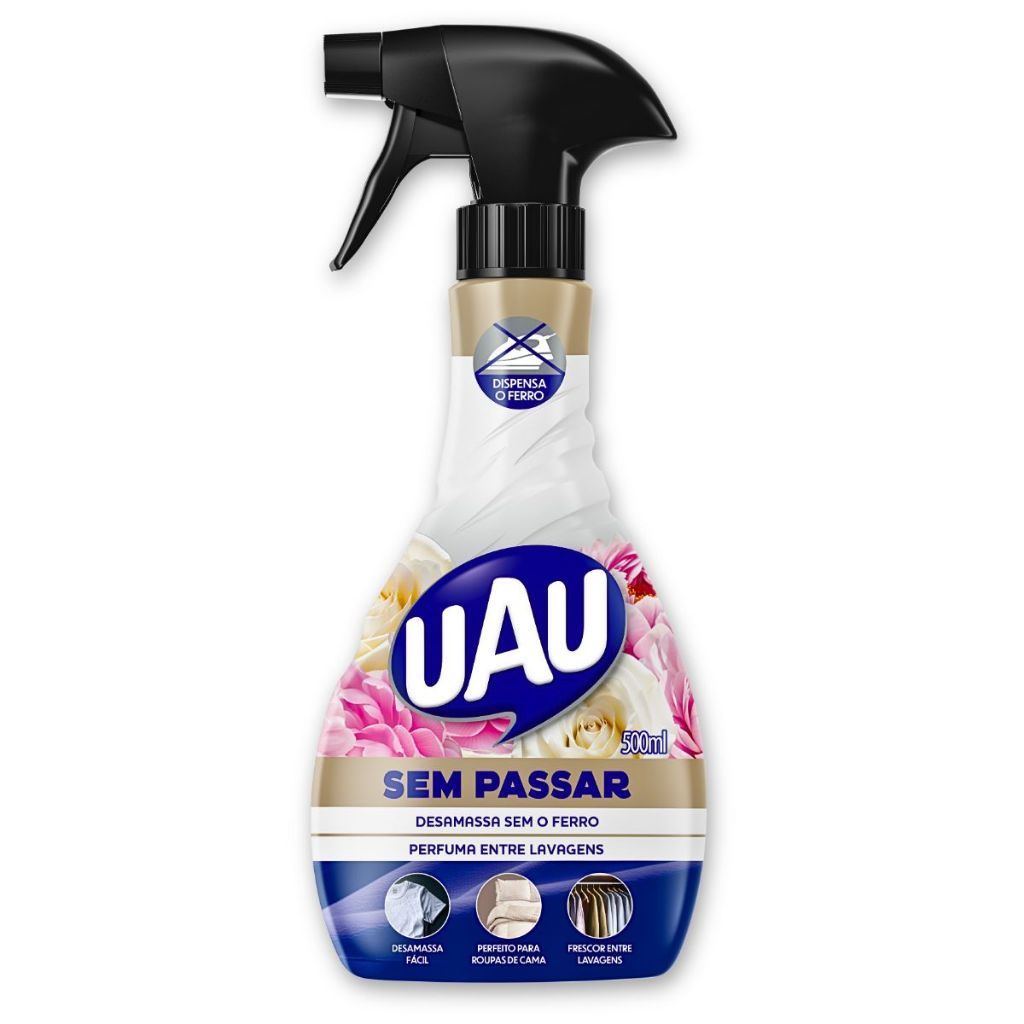 Passa Roupas 500ML Uau Novo - Home & Living