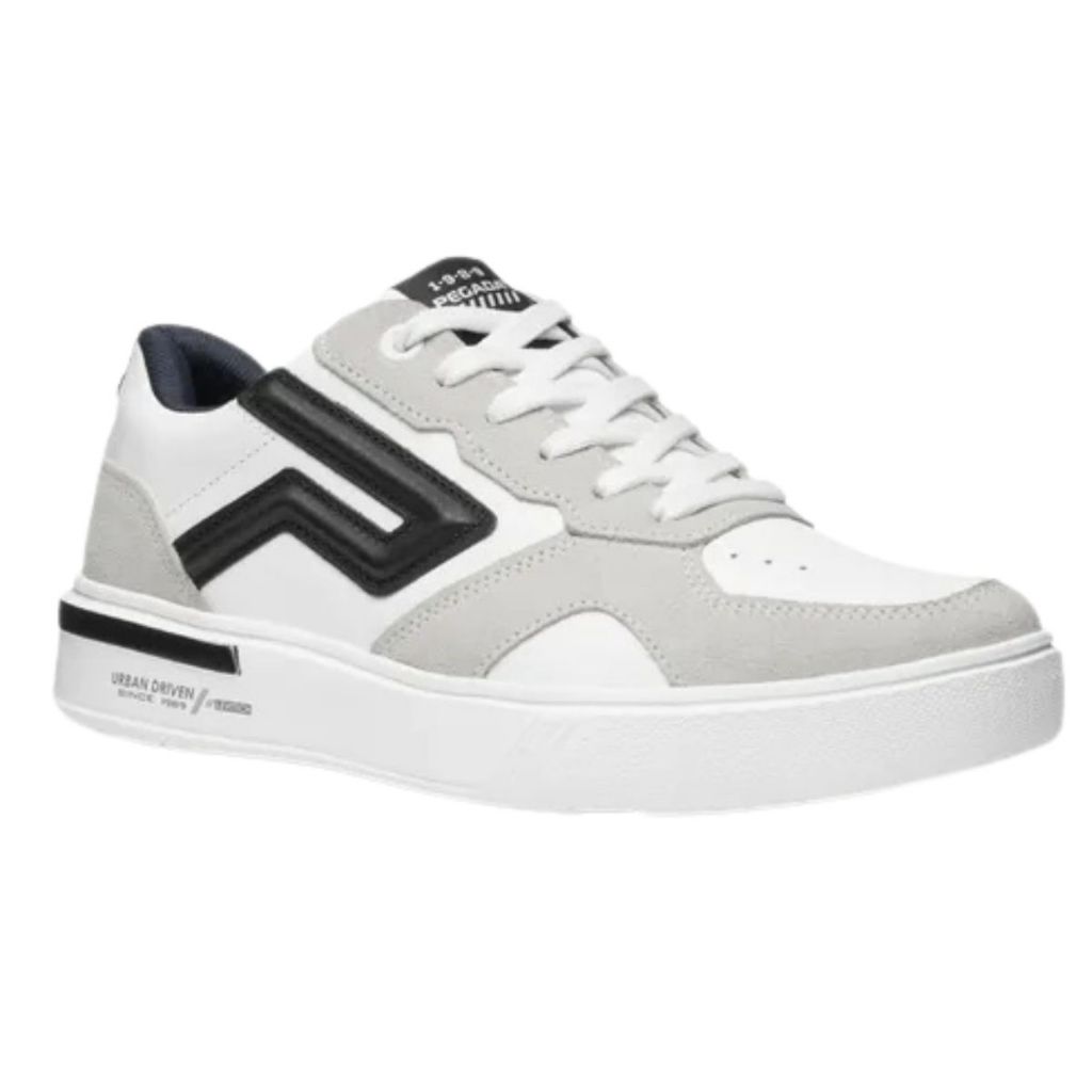 Sapatênis Masculino Pegada Couro Legitimo Solado Com Tecnologia de Conforto