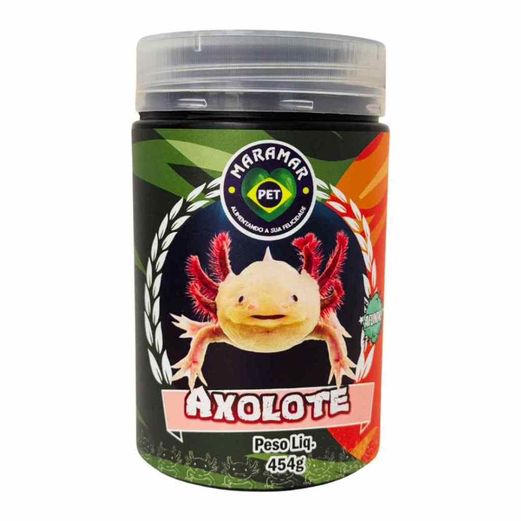 Axolote 454g Ração P/ Axolote  - Maramar