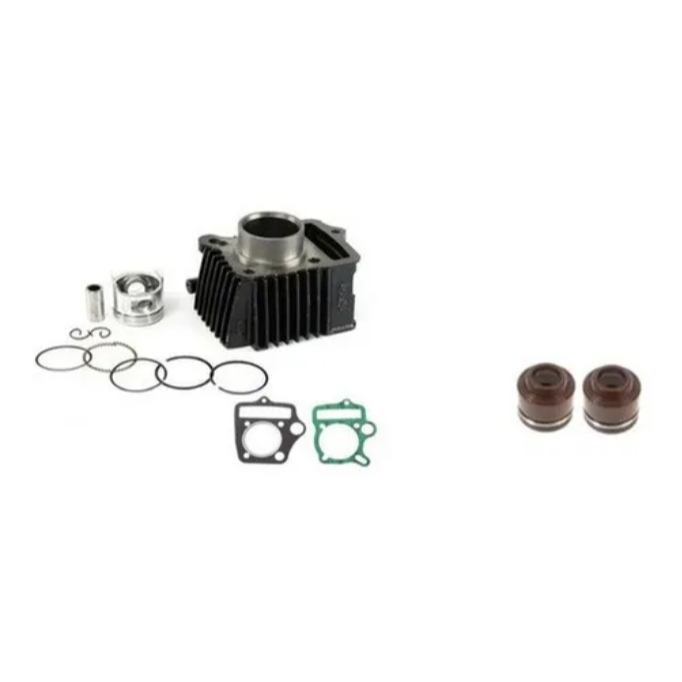 Kit Cilindro 90cc Retentor De Válvula Traxx Star 50 Moby 50