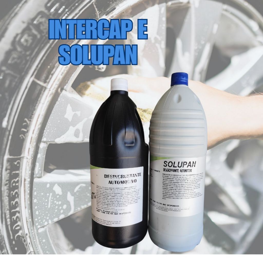 Intercap e Solupan 2l automotivo Alta diluição em Oferta na Shopee
