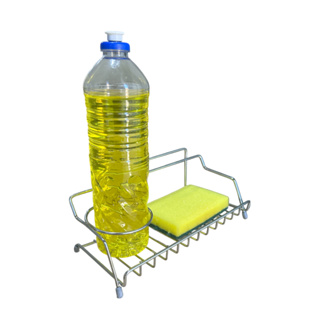 Suporte Porta Detergente Sabão Bucha Organizador Pia Cozinha em Oferta na Shopee