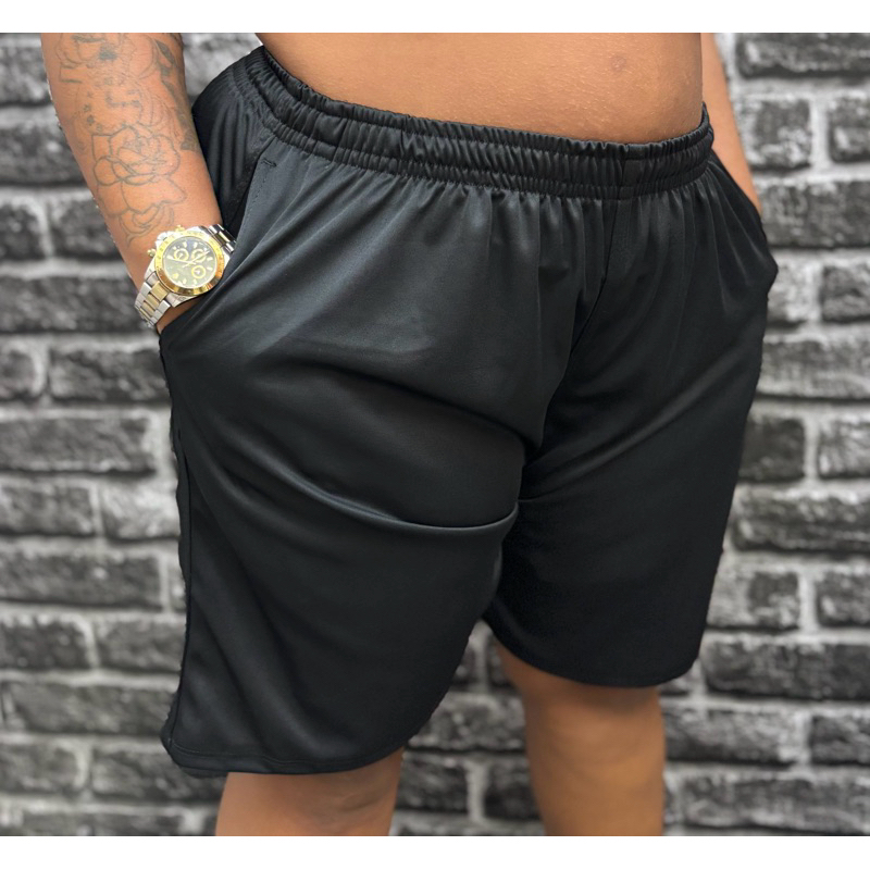Bermuda esportivo plus size até o G14 em Oferta na Shopee