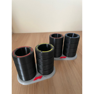 Formula 1 Porta Lapis Caneta Decorativo Pneu F1 Impressao 3d em Oferta na Shopee