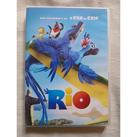 DVD Filme Animação Rio - Excelente Estado