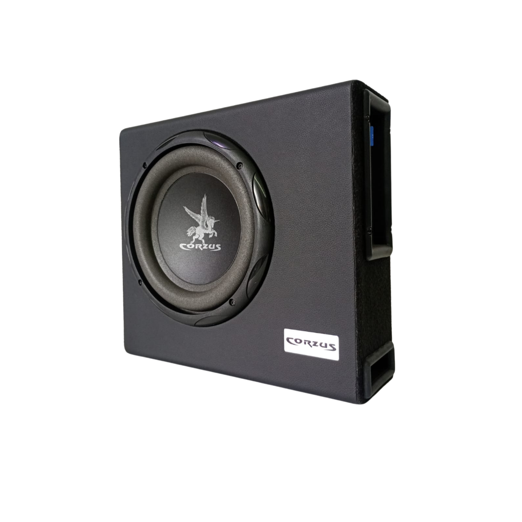 Caixa Mini Slim Corzus, Cxms200 Sub 8'' Amplificada