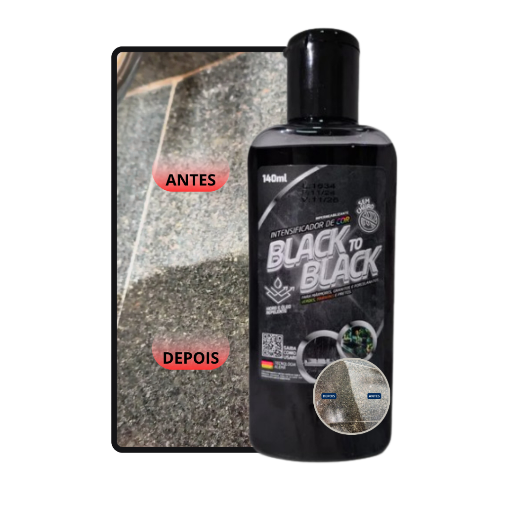 Brilho Granito Mesa Pia Bancada Total Limpa Black