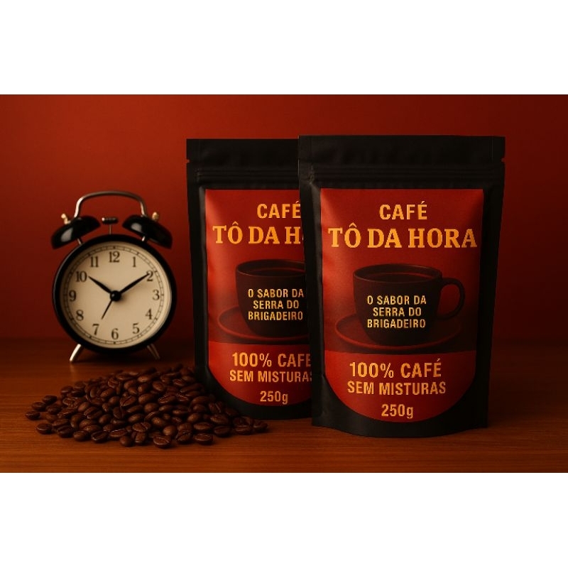 Paixão Por Café - Kit Com 2 Pacotes de Café em Grãos Tô da Hora