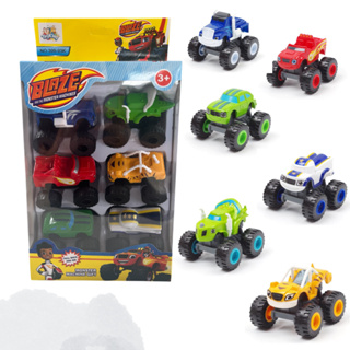 Kit Com 6 Carrinhos Blaze Monster Machine em Oferta na Shopee