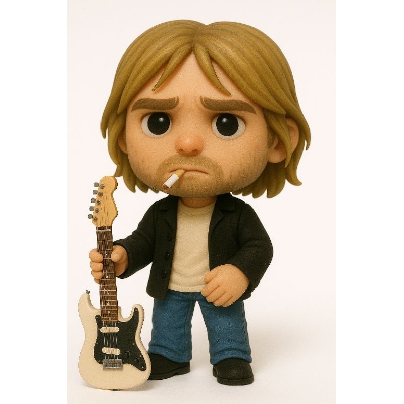 Boneco do Kurt Cobain: Onde Comprar | BuscaProdutos