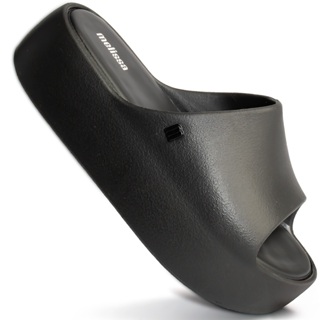 Melissa Free Platform Chinelo Slide Original 35859 Preto em Oferta na Shopee