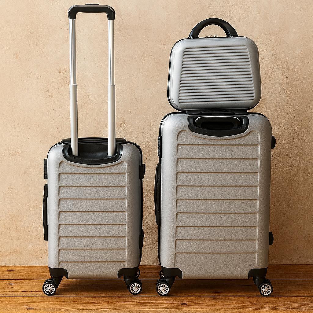 Kit Mala de Viagem Grande Tamanho ANAC 23KG 10KG Resistente Elegante em Oferta na Shopee