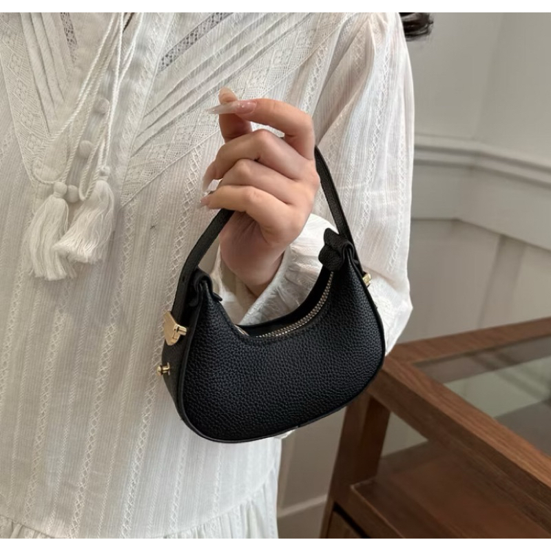 Mini bag de couro uma alça