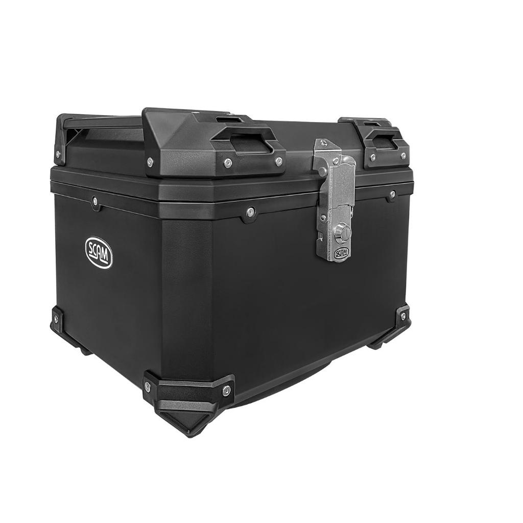 Baú Bauleto Superior 42l Scam Economy Universal para Moto Yamaha Honda Triumph Bmw Suzuki Royal Enfield Bajaj Zontes