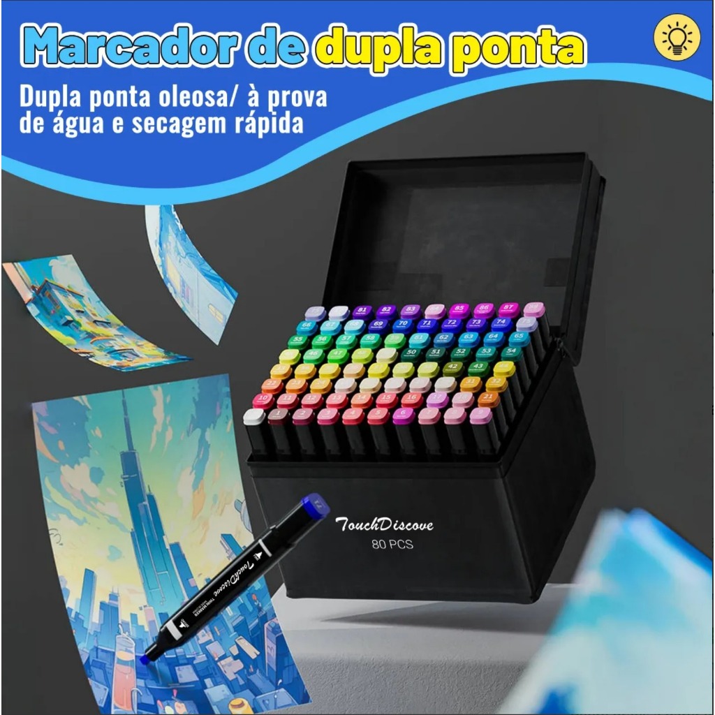 Marcadores Coloridos Bobbie Goods: Onde Comprar | BuscaProdutos