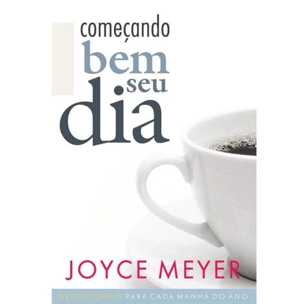 Devocional Começando bem o seu dia 365 dias | Joyce Meyer em Oferta na Shopee